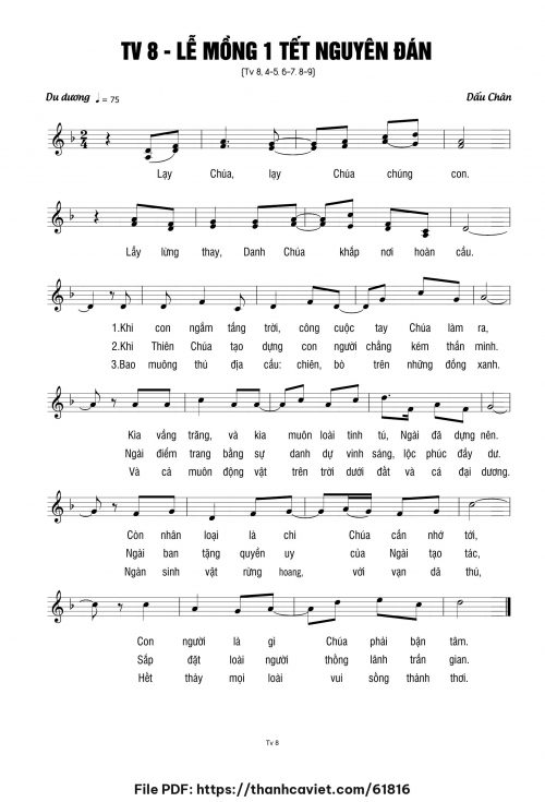 Lễ Mồng 1 Tết Nguyên Đán - Dấu Chân - trang 1