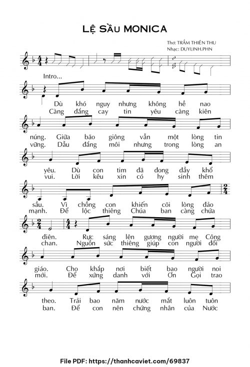 Lệ sầu Monica - Lm. DUYLINH.PHN - trang 1