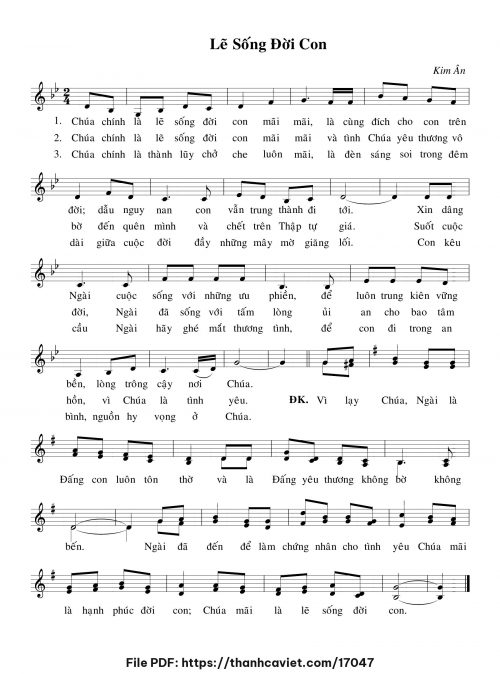 Lẽ sống đời con - Kim Ân - trang 1