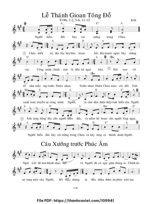 Lễ Thánh Gioan Tông đồ - hvh - trang 1