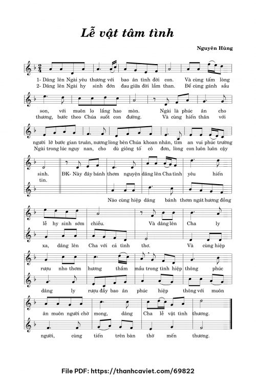 Lễ vật tâm tình - Nguyễn Hùng Lân - trang 1