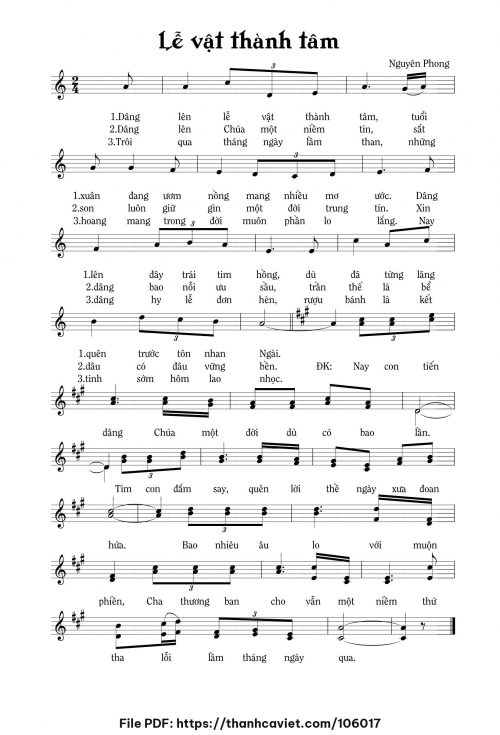 Lễ vật thành tâm - Nguyên Phong - trang 1
