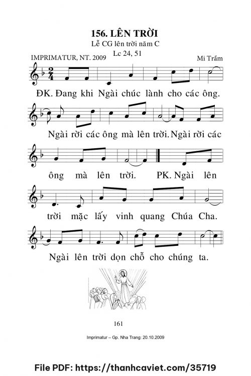 Lên trời [Lễ Chúa Giêsu lên trời năm C] – - Lm. Mi Trầm - trang 1
