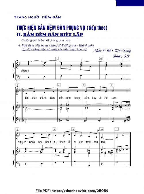Lời chân thành 4 - Tiến Linh - trang 1