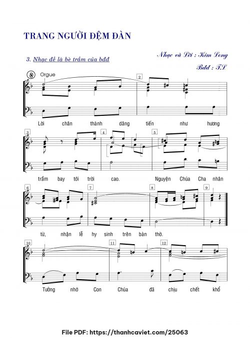 Lời chân thành 5 - Tiến Linh - trang 1