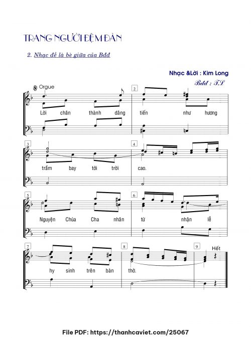 Lời chân thành 6 - Tiến Linh - trang 1