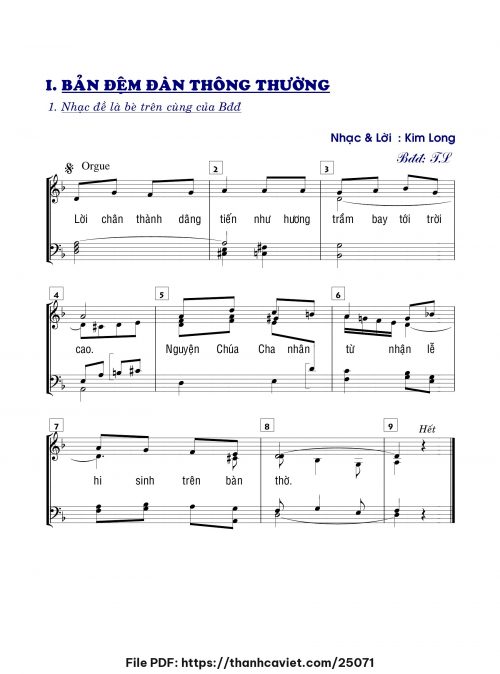 Lời chân thành 7 - Tiến Linh - trang 1