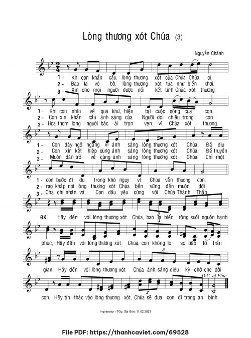 Lòng thương xót Chúa 3 - Nguyễn Chánh - trang 1