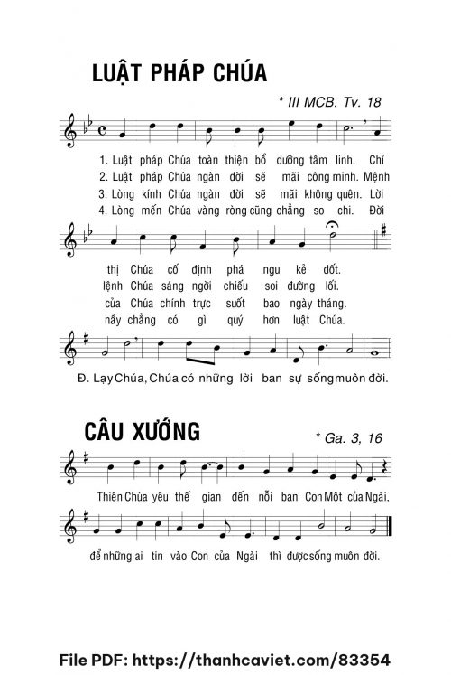 Luật pháp Chúa - Lm. La Thập Tự - trang 1