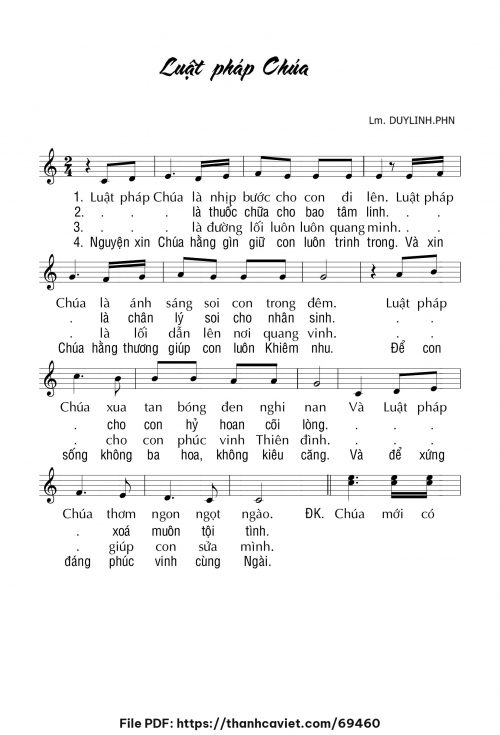 Luật yêu thương - Lm. DUYLINH.PHN - trang 1