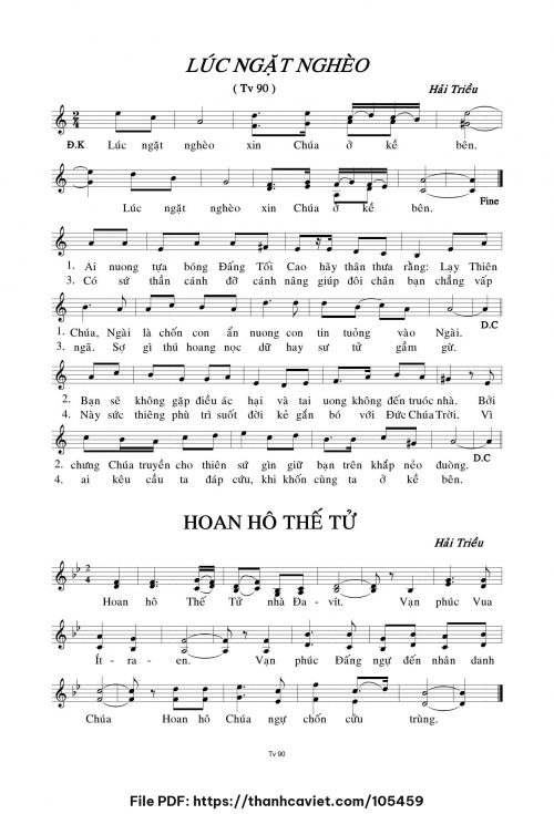 Lúc ngặt nghèo - Hải Triều - trang 1