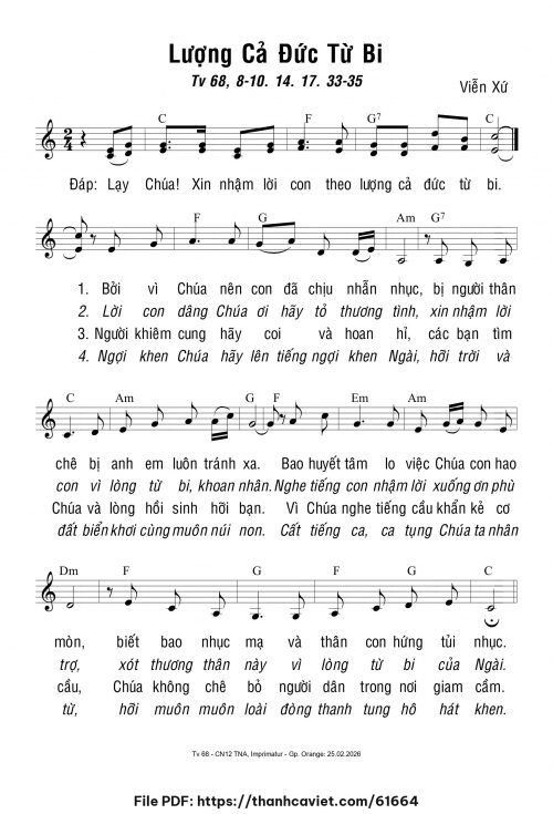 Lượng cả đức từ bi - Viễn Xứ - trang 1