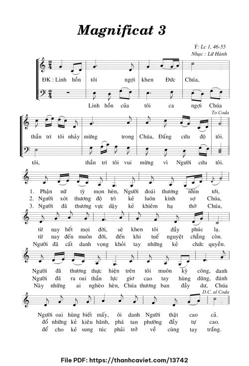 Magnificat 3 - Lữ Hành - trang 1