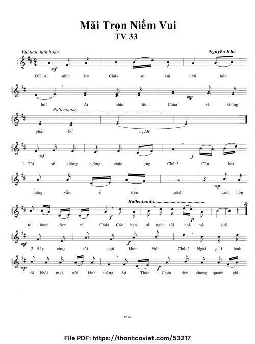 Mãi trọn niềm vui - Nguyên Kha - trang 1