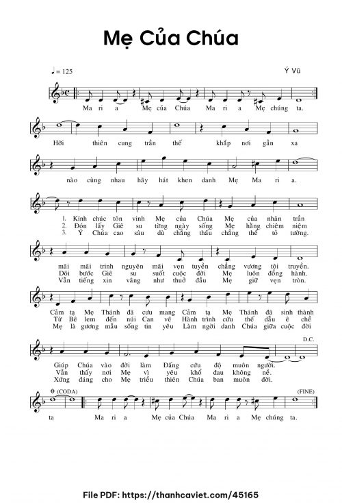 Mẹ của Chúa - Ý Vũ - trang 1