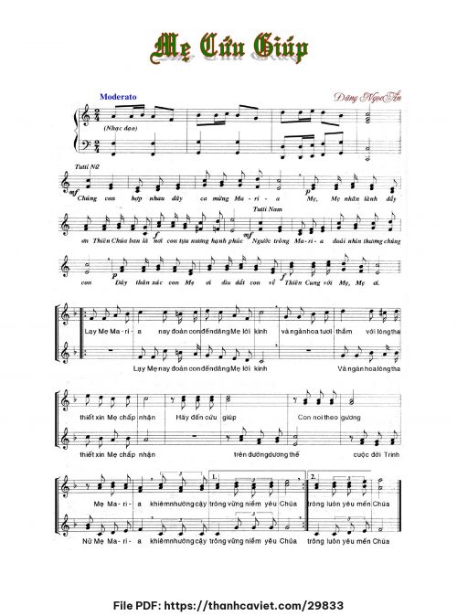Mẹ cứu giúp - Đặng Ngọc Ẩn - trang 1