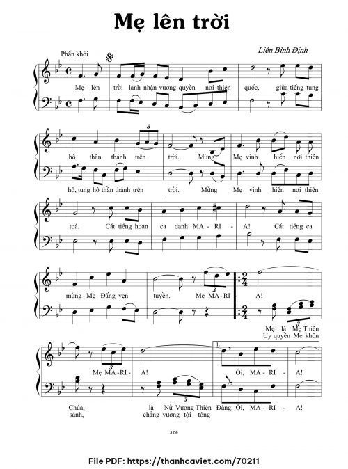 Mẹ lên trời - Liên Bình Định - trang 1