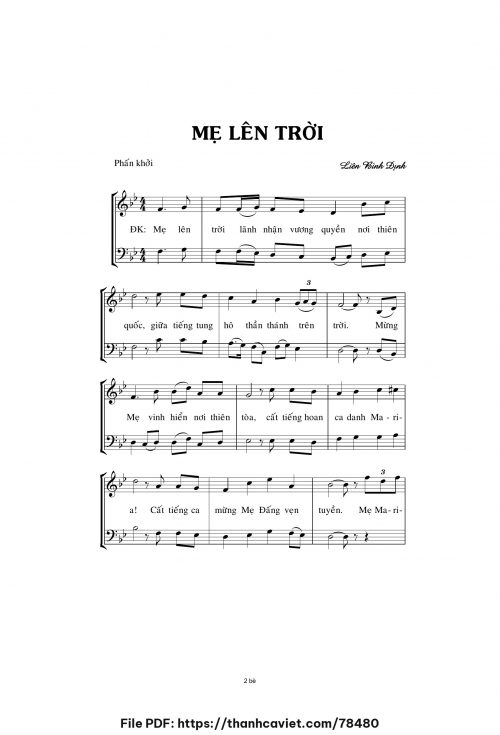 Mẹ lên trời - Liên Bình Định - trang 1