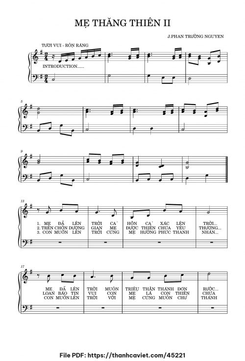 Mẹ thăng thiên 2 - Phan Trường Nguyên - trang 1