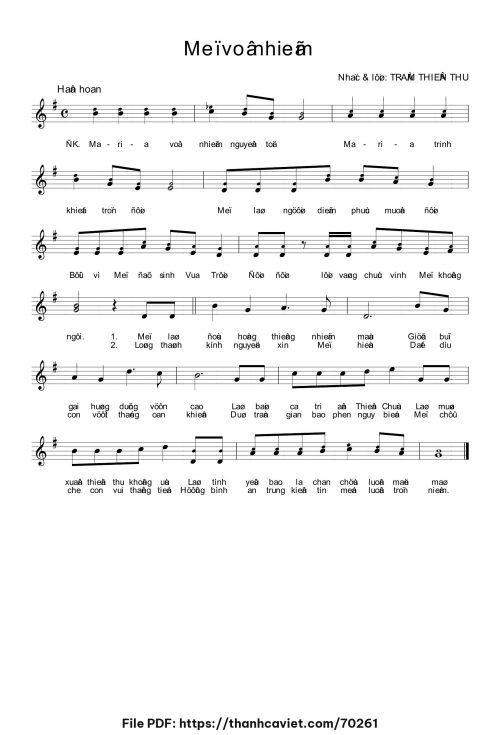 Mẹ vô nhiễm - Trầm Thiên Thu - trang 1