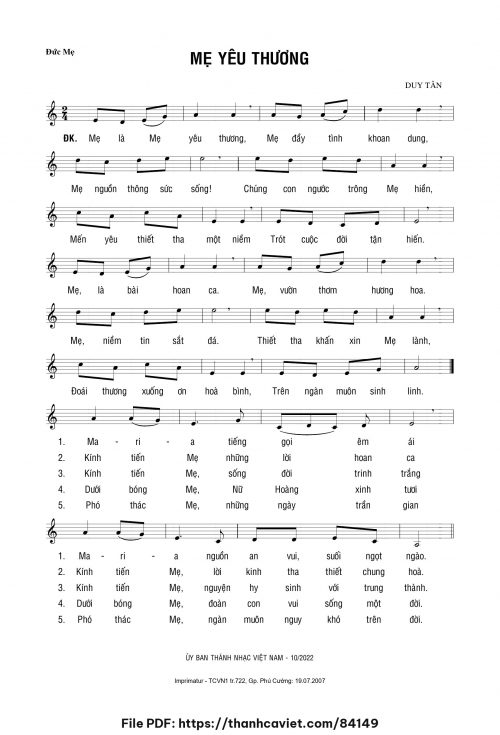 Mẹ yêu thương - Duy Tân - trang 1