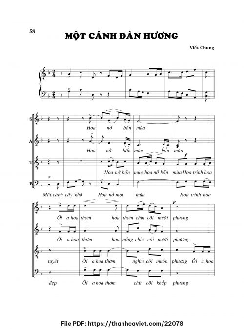 Một cành đàn hương - Viết Chung - trang 1
