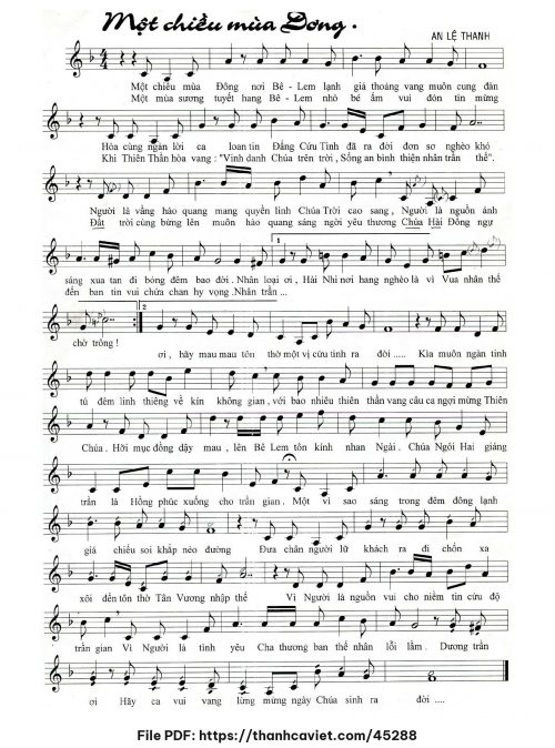 Một chiều mùa đông - An Lệ Thanh - trang 1