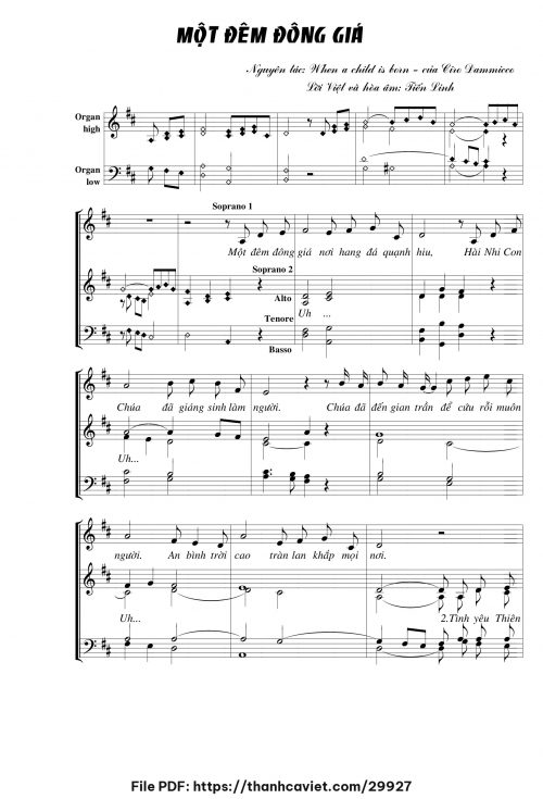 Một đêm đông giá - Tiến Linh - trang 1