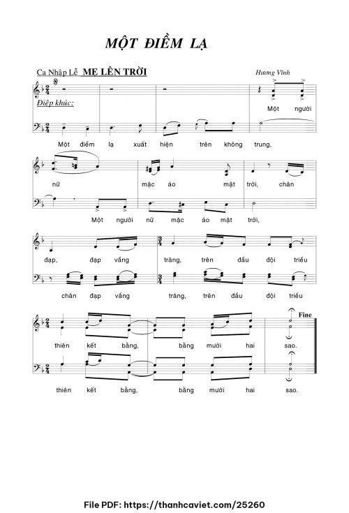 Một điềm lạ - Hương Vĩnh - trang 1