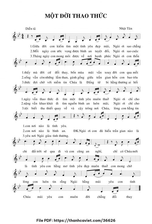 Một đời thao thức - Nhật Tân - trang 1