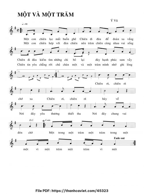 Một và một trăm - Ý Vũ - trang 1