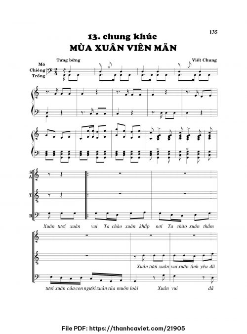Mùa xuân viên mãn - Viết Chung - trang 1
