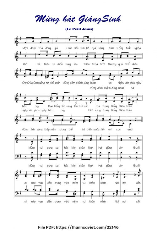 Mừng hát Giáng sinh - Nhạc quốc tế - trang 1