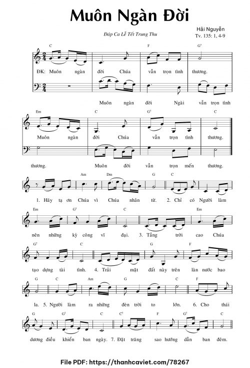 Muôn Ngàn Đời - Hải Nguyễn - trang 1