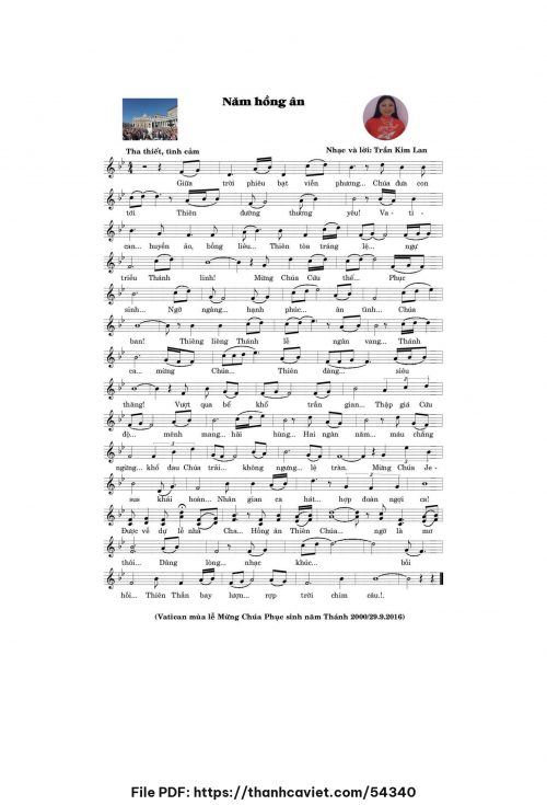 Năm hồng ân - Trần Kim Lan - trang 1