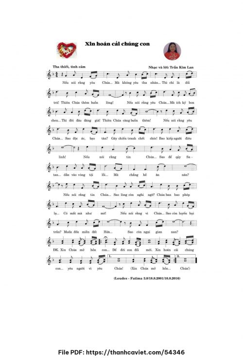 Năm sự hoán cải - Trần Kim Lan - trang 1