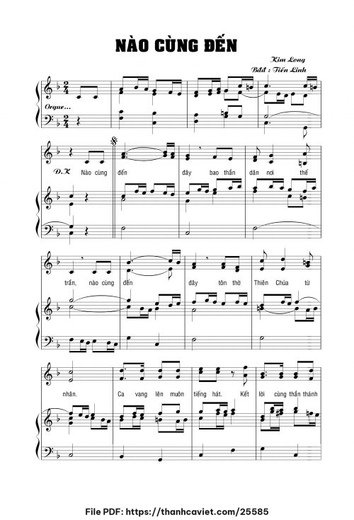 Nào cùng đến - Tiến Linh - trang 1
