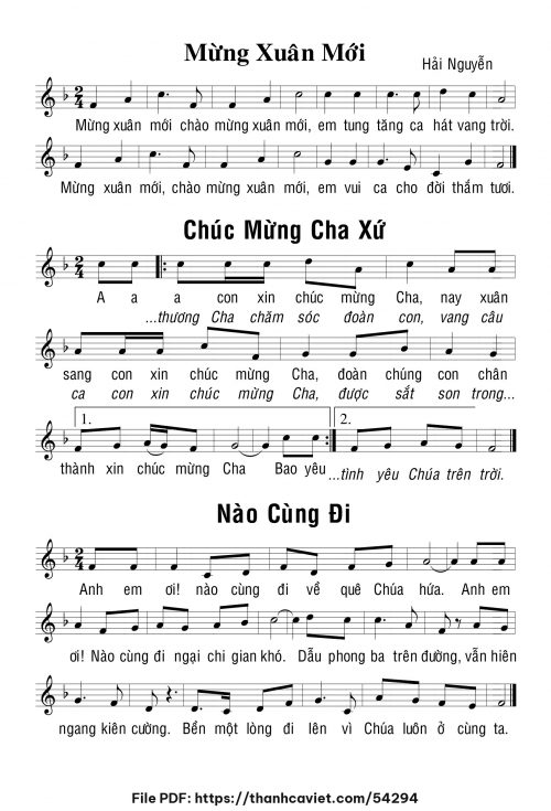 Nào cùng đi - Hải Nguyễn - trang 1