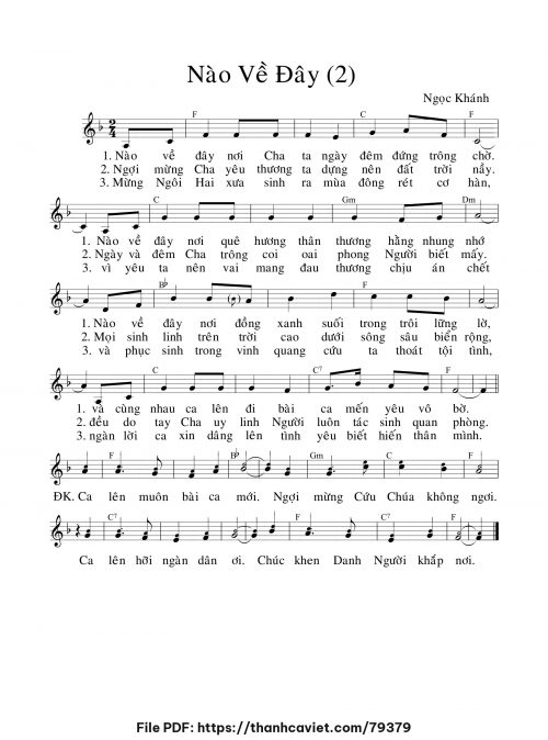 Nào về đây 2 - Ngọc Khánh - trang 1