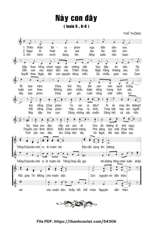 Này con đây - Thế Thông - trang 1