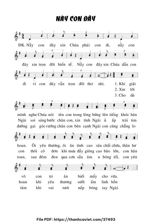 Này con đây - Chưa biết - trang 1