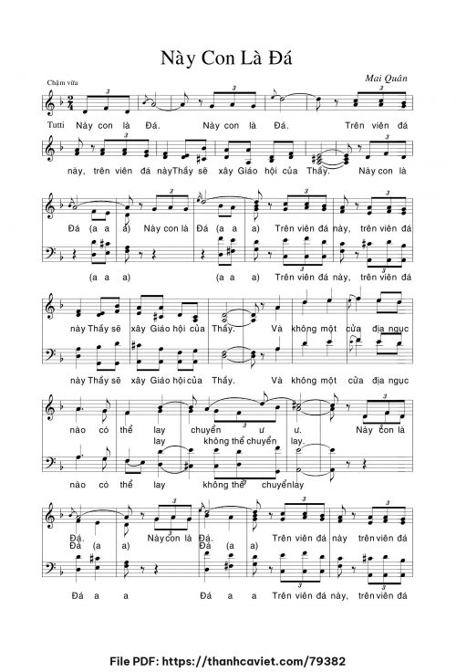 Này con là đá - Mai Quân - trang 1
