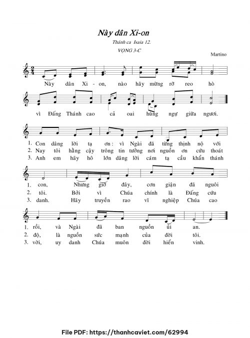 Này dân Xion - Martino - trang 1