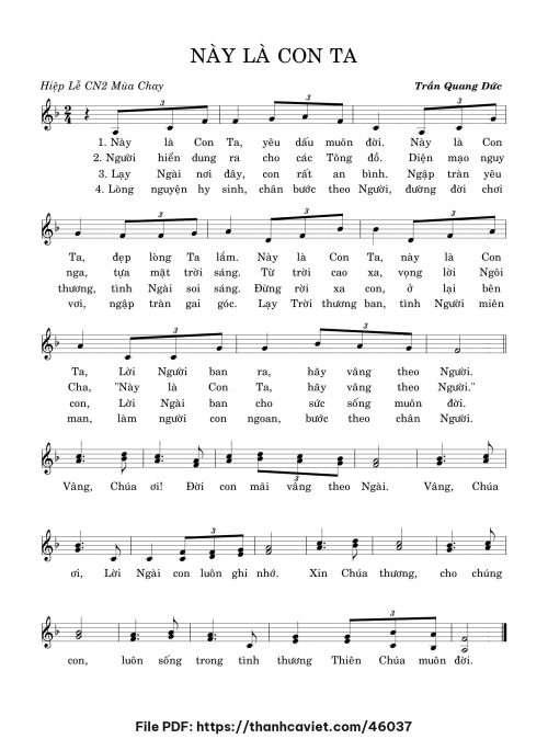 Này là Con Ta - Trần Quang Đức - trang 1