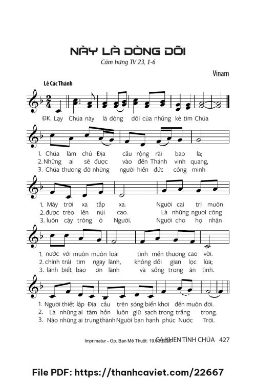 Này là dòng dõi - Vinam - trang 1