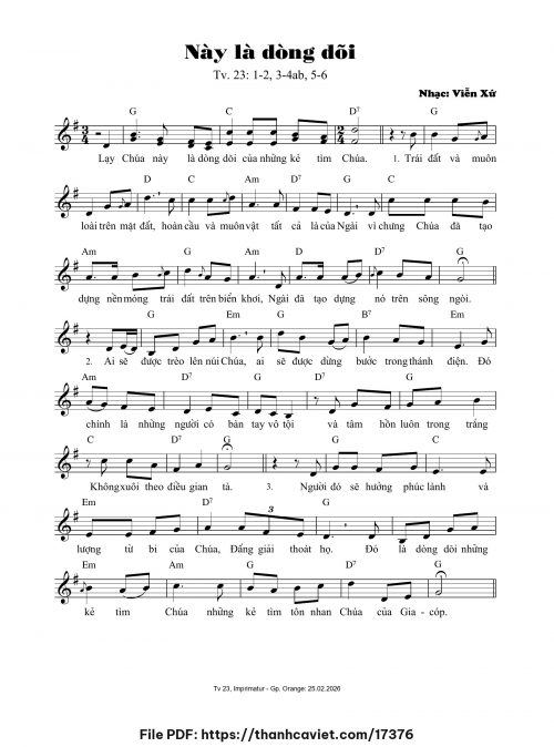 Này là dòng dõi - Viễn Xứ - trang 1