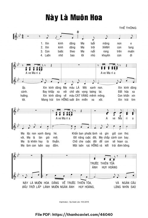 Này là muôn hoa - Thế Thông - trang 1