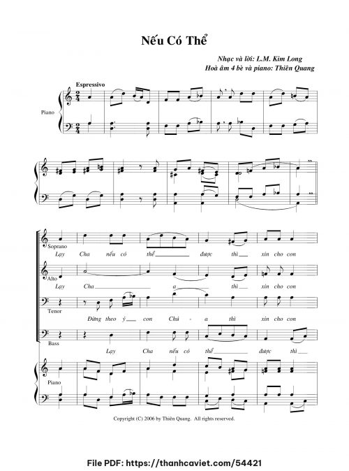 Nếu có thể - Thiên Quang - trang 1