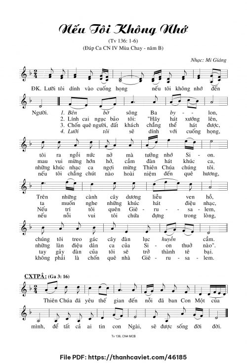 Nếu tôi không nhớ - Mi Giáng - trang 1