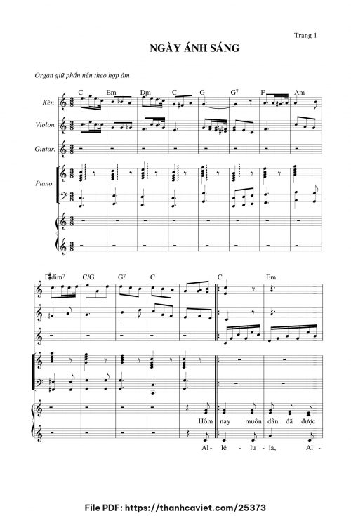 Ngày ánh sáng - Nguyên Kha - trang 1